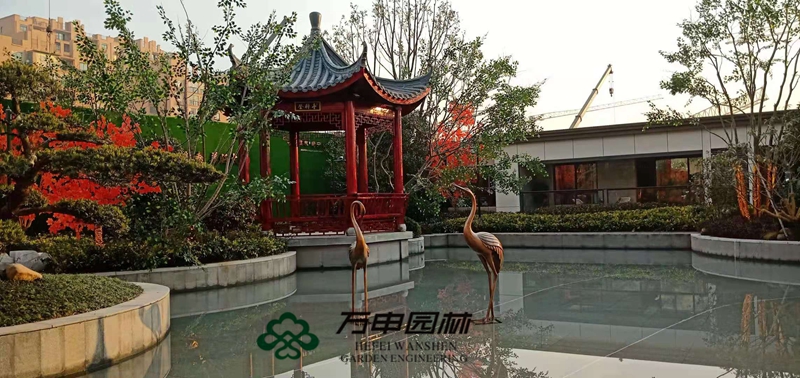 太和?邦泰紫金府項目示范區景觀、綠化工程順利驗收！
